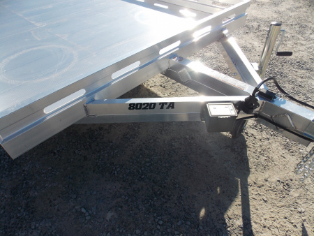 New 2026 Aluma AL 8020TA-EL-R-TG-RTD Utility Trailer