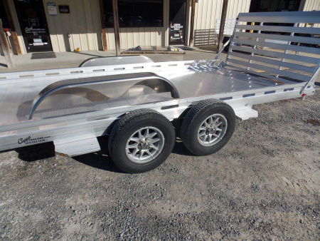 New 2026 Aluma AL 8020TA-EL-R-TG-RTD Utility Trailer