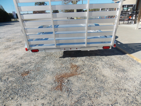 New 2026 Aluma AL 8020TA-EL-R-TG-RTD Utility Trailer