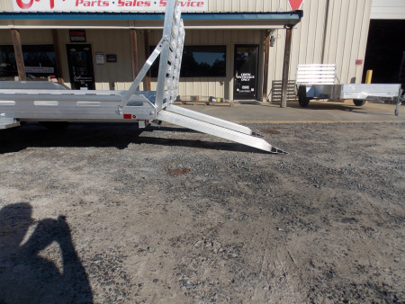 New 2026 Aluma AL 8020TA-EL-R-TG-RTD Utility Trailer