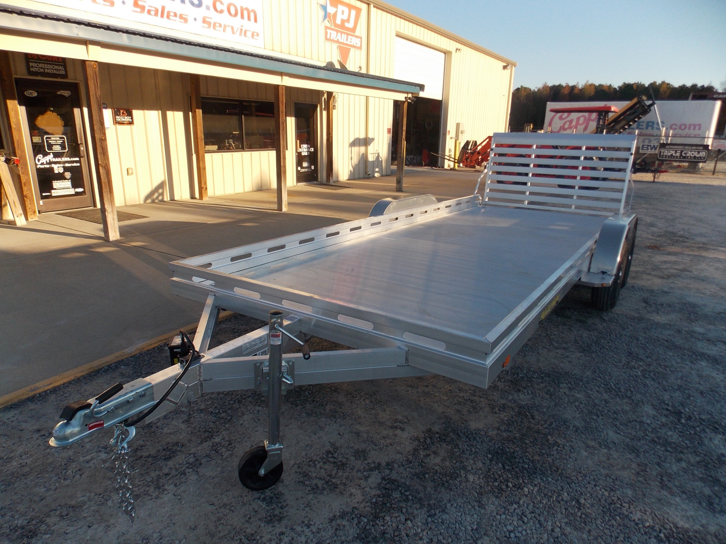 New 2026 Aluma AL 8018TA-EL-R-TG-RTD Utility Trailer
