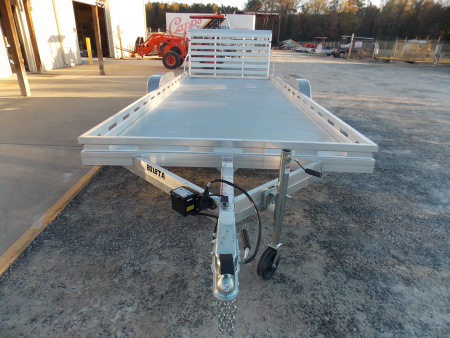 New 2026 Aluma AL 8018TA-EL-R-TG-RTD Utility Trailer