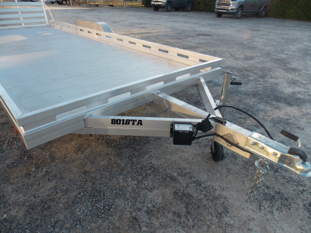 New 2026 Aluma AL 8018TA-EL-R-TG-RTD Utility Trailer