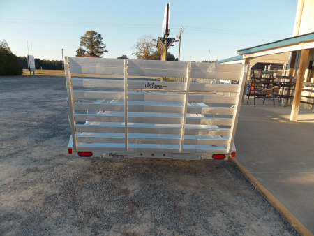 New 2026 Aluma AL 8018TA-EL-R-TG-RTD Utility Trailer