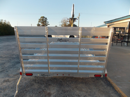 New 2026 Aluma AL 8018TA-EL-R-TG-RTD Utility Trailer