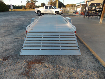 New 2026 Aluma AL 8018TA-EL-R-TG-RTD Utility Trailer