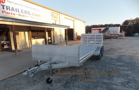 New 2026 Aluma AL 8018TA-EL-R-TG-RTD Utility Trailer