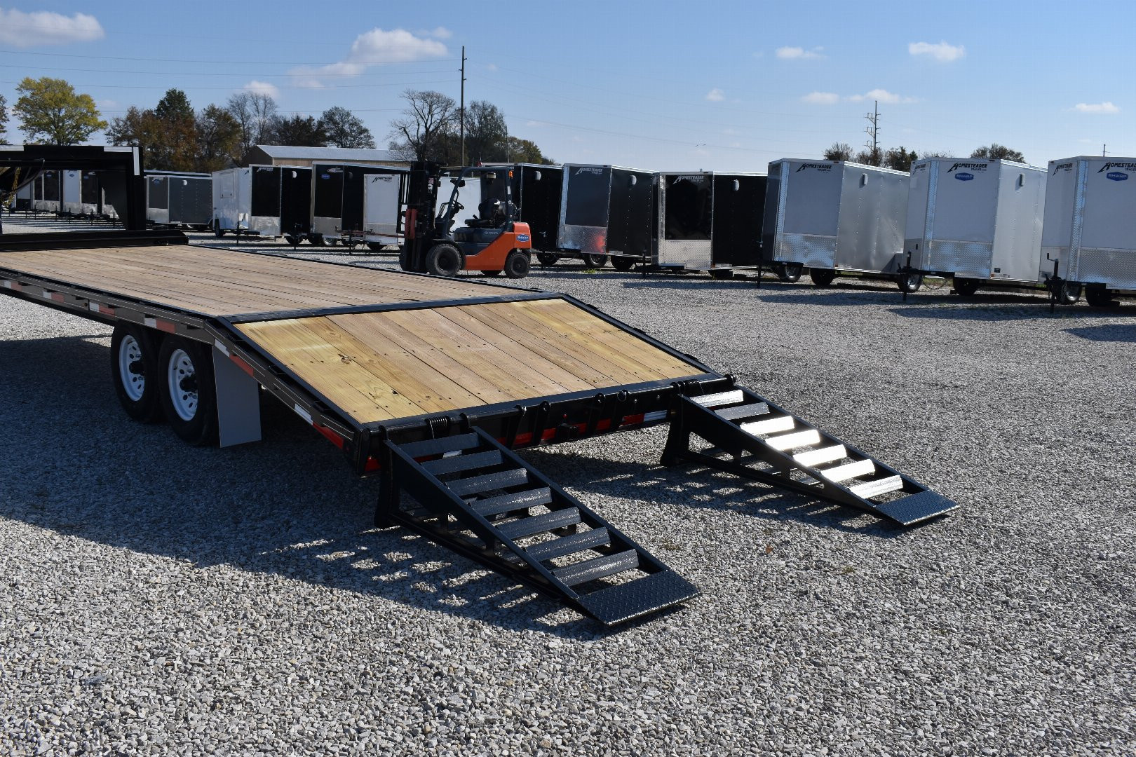 New 2026 Golden Trailers 20+5 7K GN Flatbed Trailer