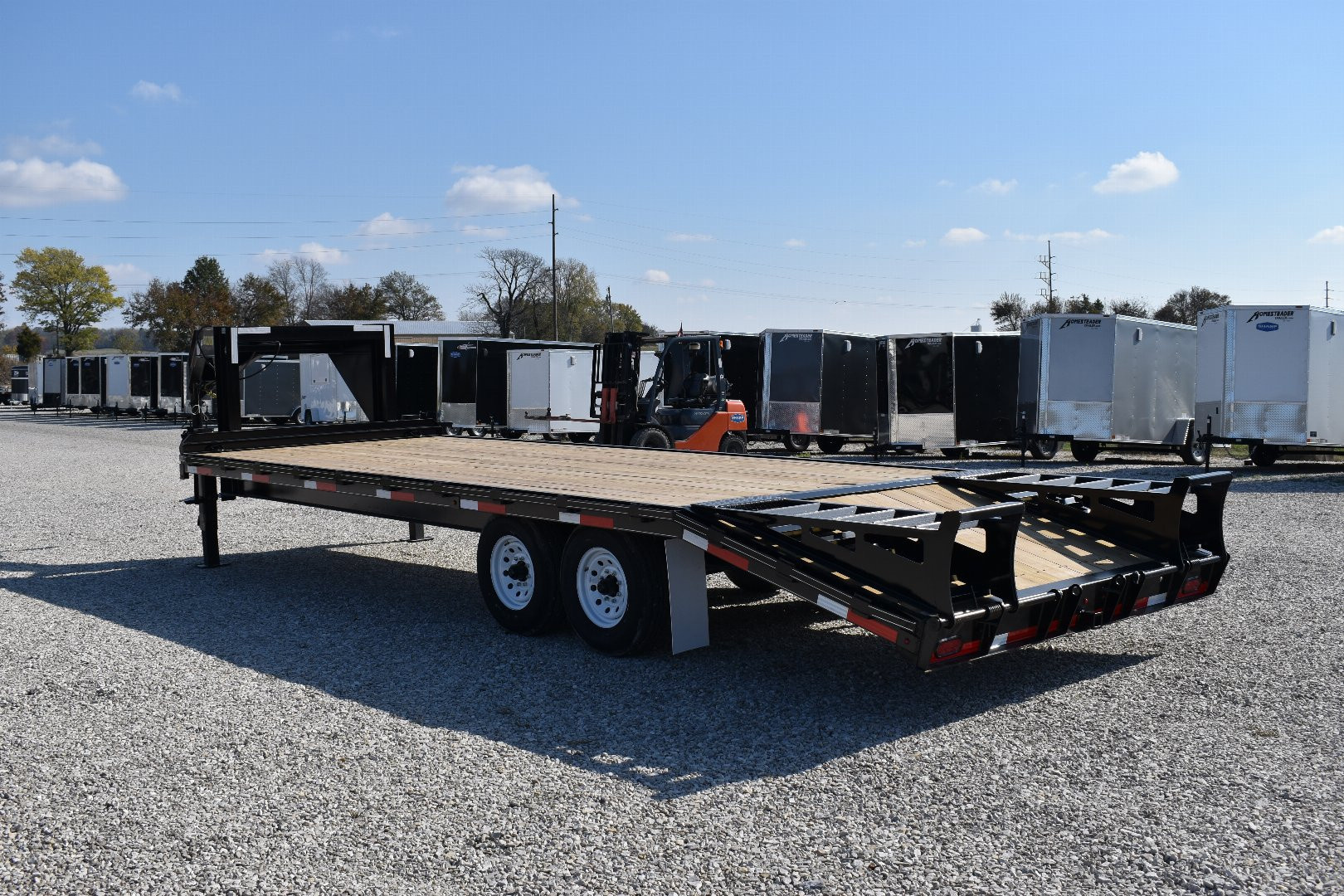 New 2026 Golden Trailers 20+5 7K GN Flatbed Trailer
