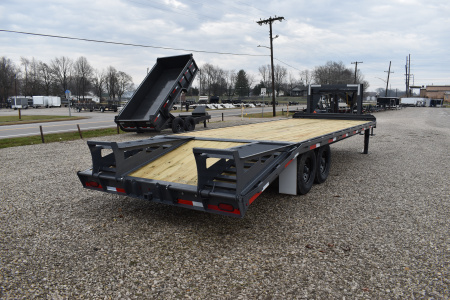 New 2026 Golden Trailers 20+5 7K GN Flatbed Trailer