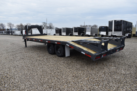 New 2026 Golden Trailers 20+5 7K GN Flatbed Trailer