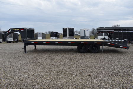 New 2026 Golden Trailers 20+5 7K GN Flatbed Trailer