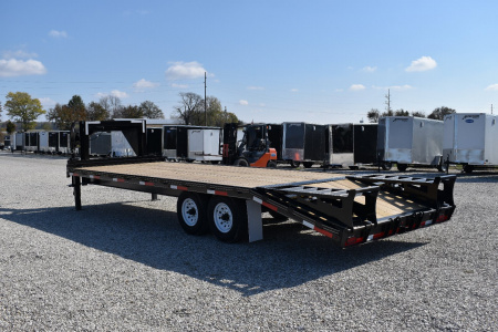 New 2026 Golden Trailers 20+5 7K GN Flatbed Trailer