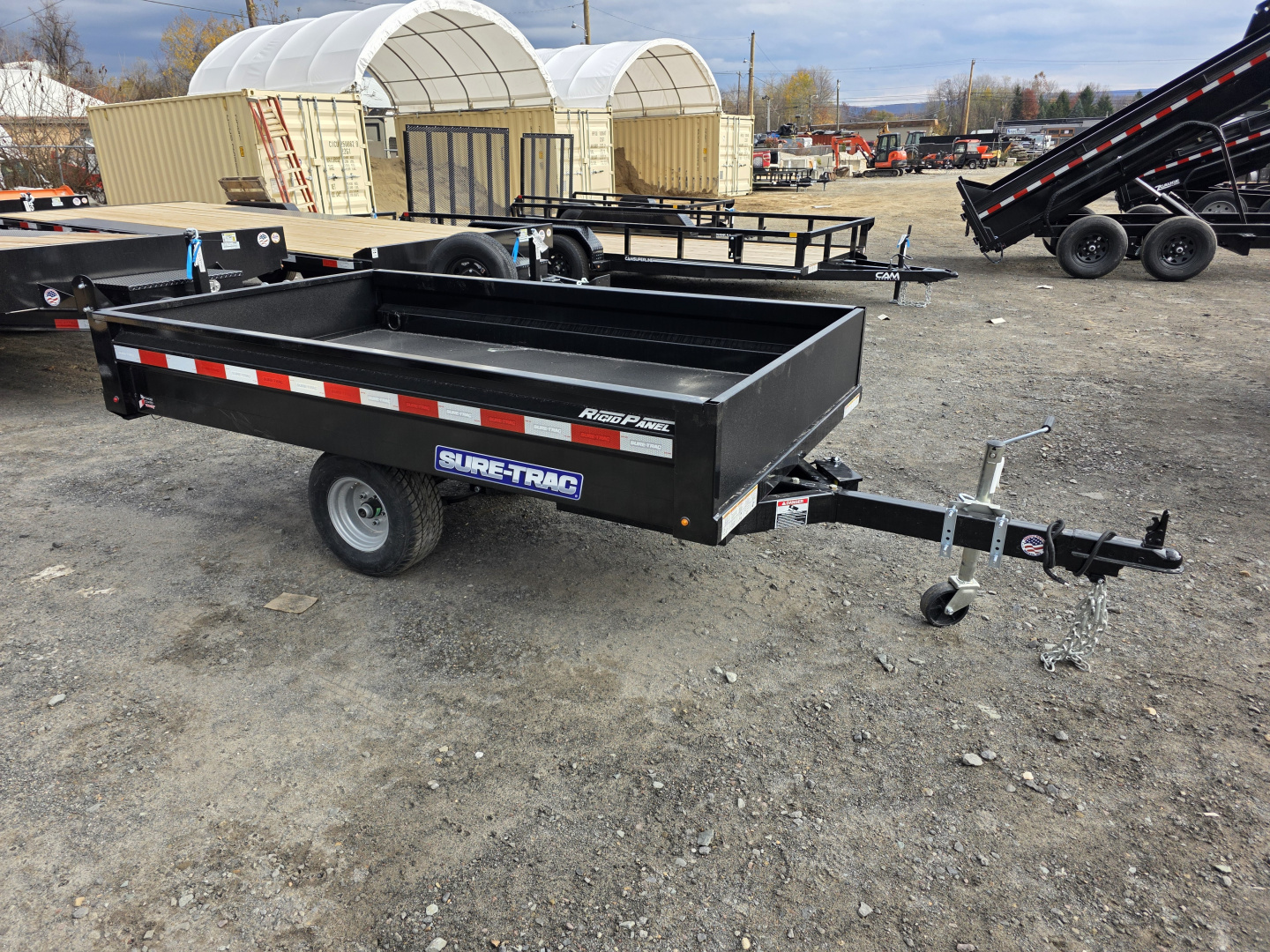 New 2026 Sure-Trac 4.5X8 HOMEOWNER Dump Trailer