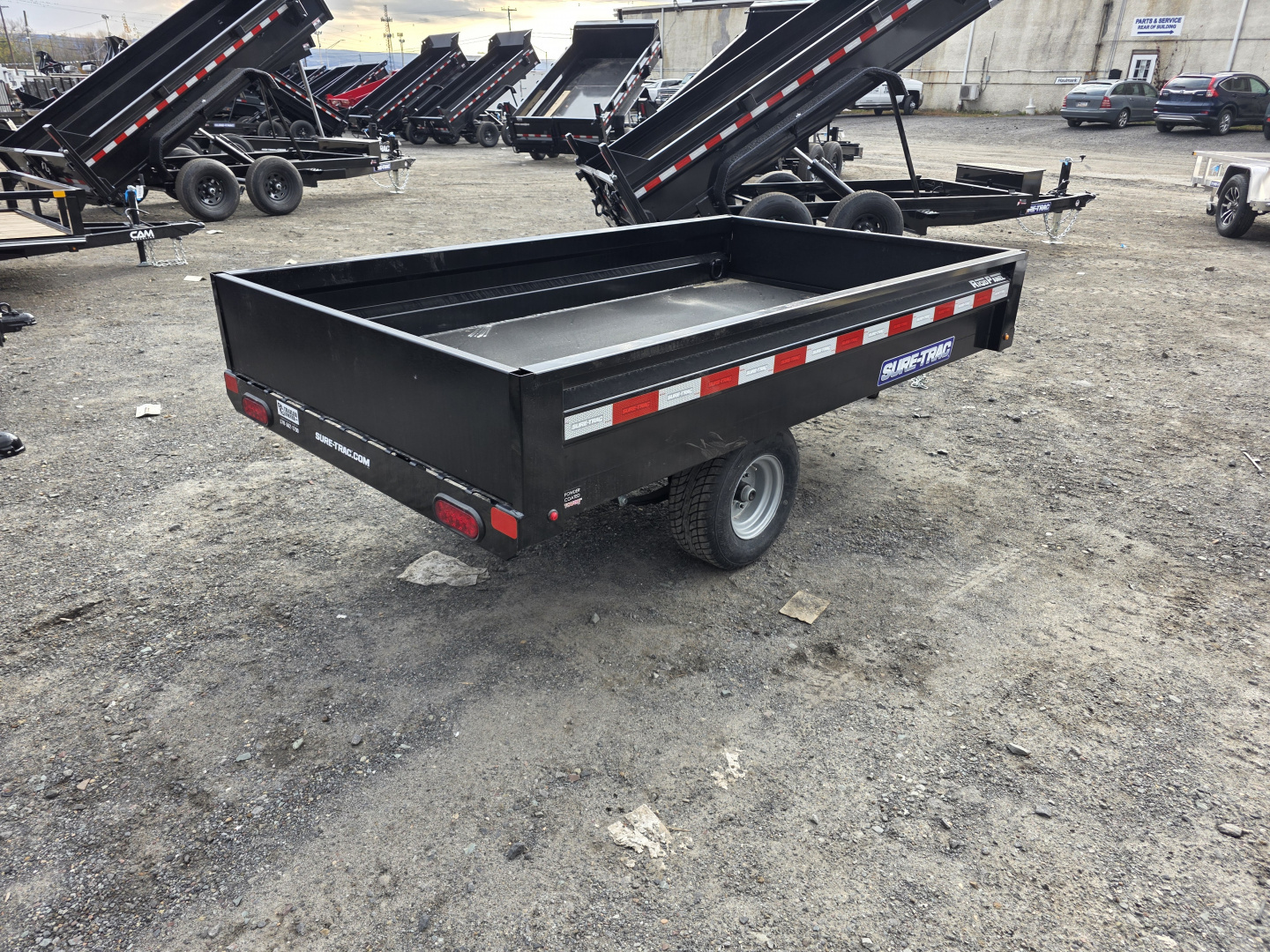 New 2026 Sure-Trac 4.5X8 HOMEOWNER Dump Trailer