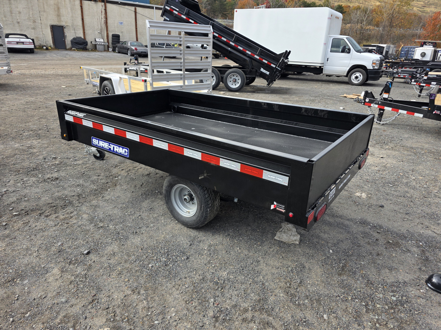 New 2026 Sure-Trac 4.5X8 HOMEOWNER Dump Trailer