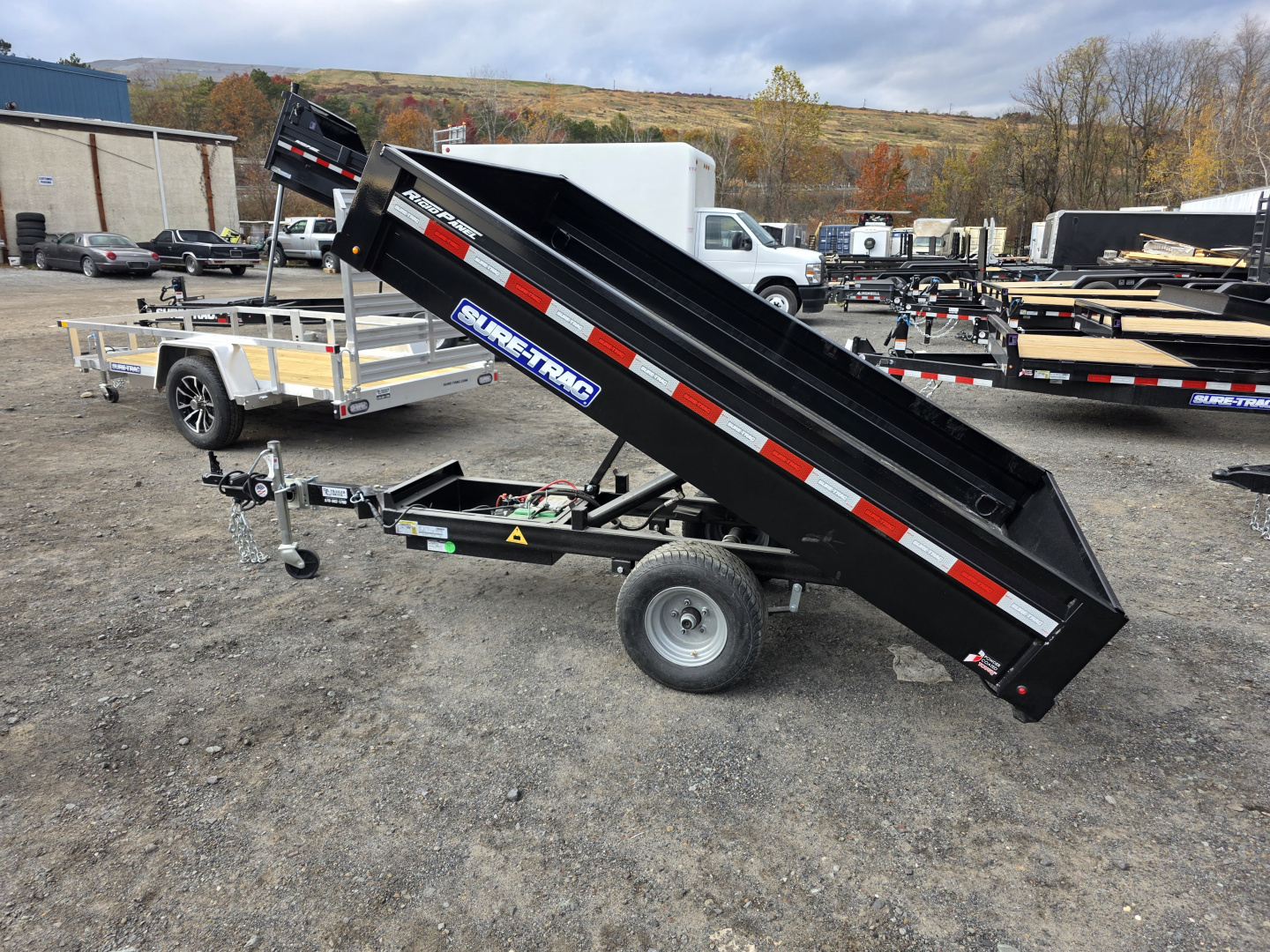 New 2026 Sure-Trac 4.5X8 HOMEOWNER Dump Trailer