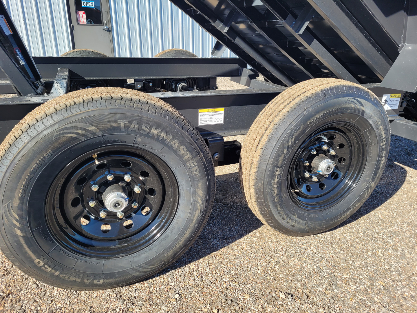 New 2026 Buckshot 83"x14' Dump Trailer W/2' Sides