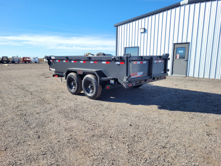 New 2026 Buckshot 83"x14' Dump Trailer W/2' Sides