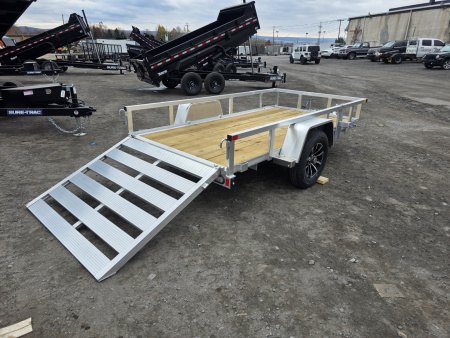 New 2026 Sure-Trac 5X10 ALUMINUM Utility Trailer