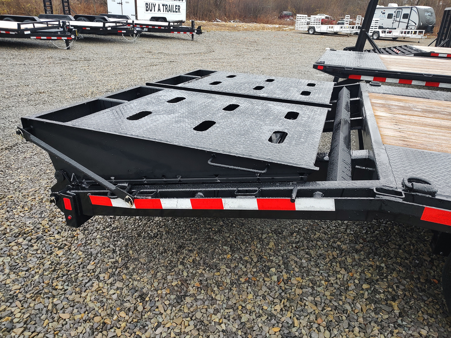New 2026 Sure-Trac 8.5'X20'+5' 17.6K Deckover Equipment Trailer