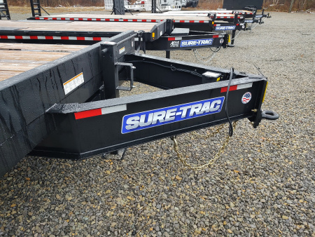 New 2026 Sure-Trac 8.5'X20'+5' 17.6K Deckover Equipment Trailer