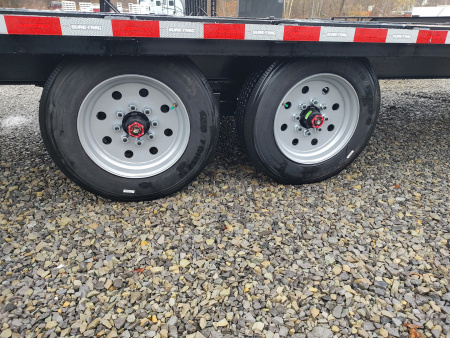 New 2026 Sure-Trac 8.5'X20'+5' 17.6K Deckover Equipment Trailer