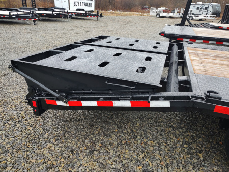 New 2026 Sure-Trac 8.5'X20'+5' 17.6K Deckover Equipment Trailer