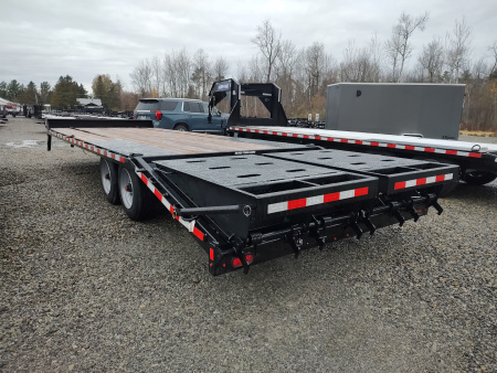 New 2026 Sure-Trac 8.5'X20'+5' 17.6K Deckover Equipment Trailer