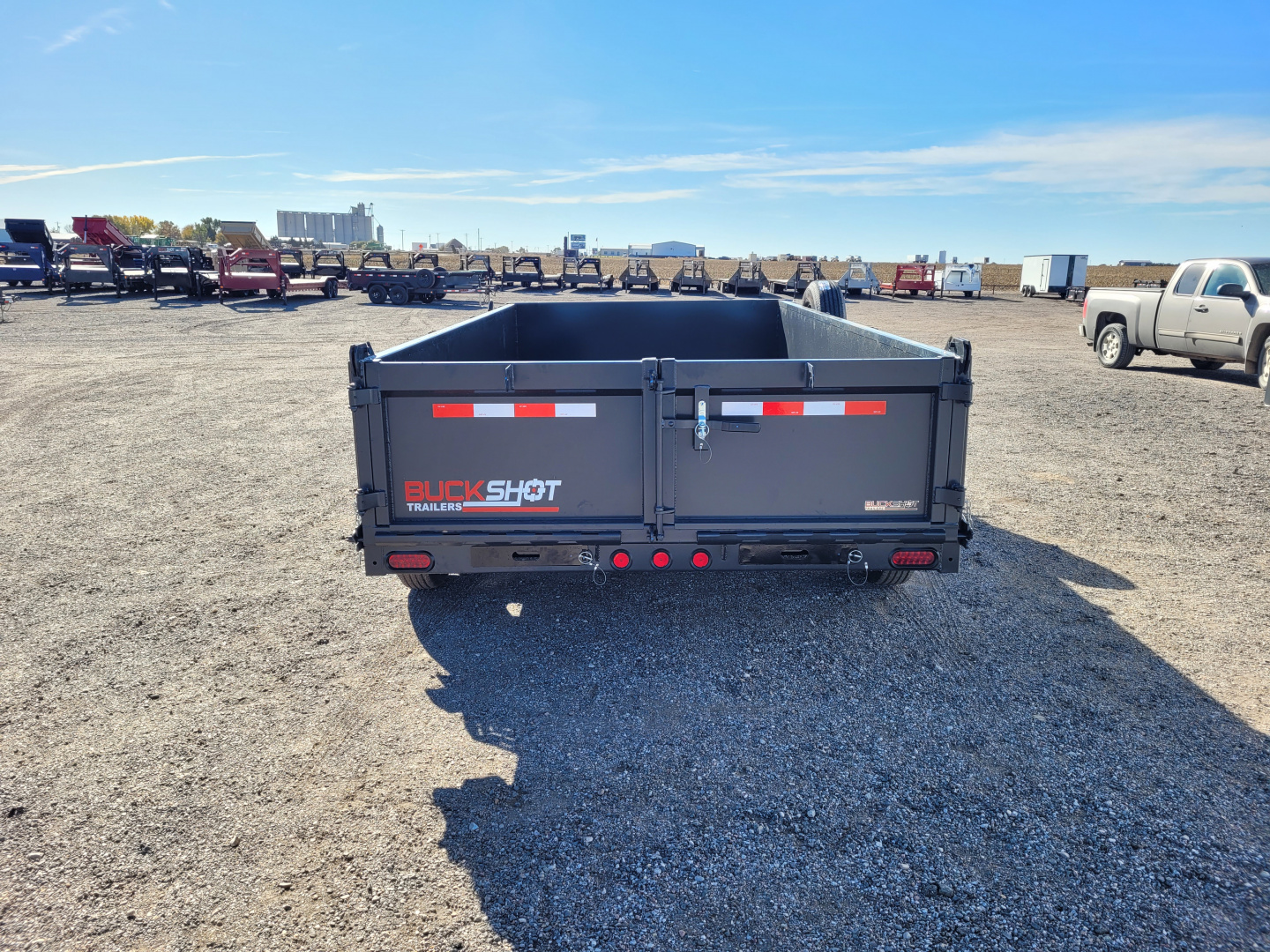 New 2026 Buckshot 83"x14' Dump Trailer W/2' Sides