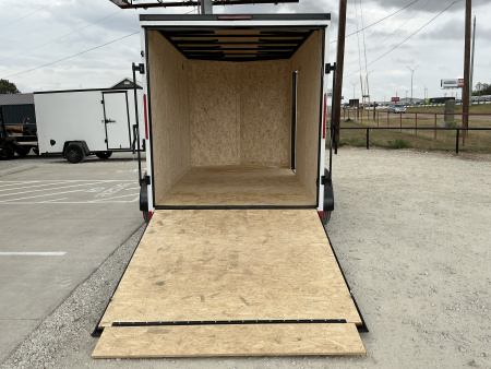 New 2026 Compass 7'x12' Enclosed Cargo Trailer - Indigo DLX