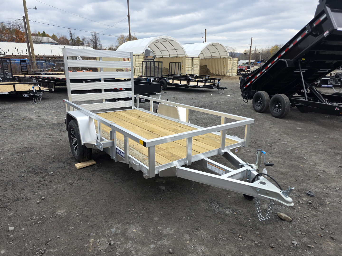 New 2026 Sure-Trac 5X10 ALUMINUM Utility Trailer