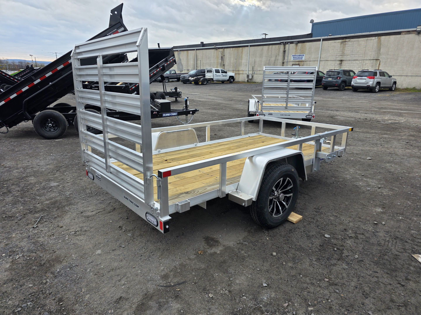 New 2026 Sure-Trac 5X10 ALUMINUM Utility Trailer