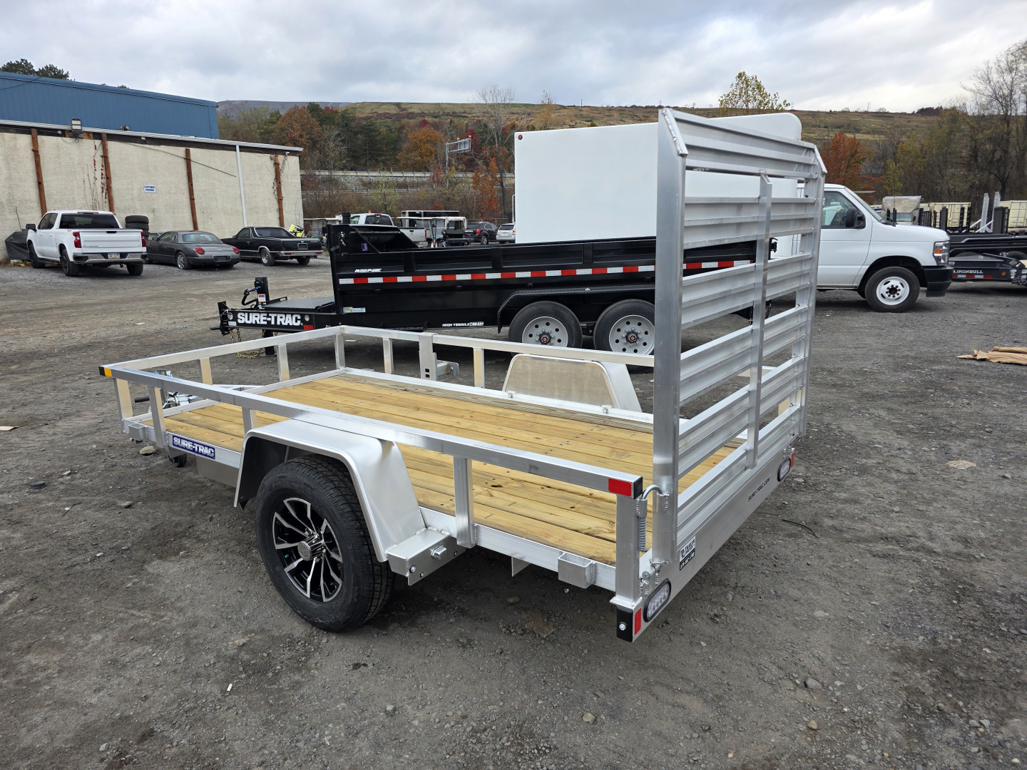 New 2026 Sure-Trac 5X10 ALUMINUM Utility Trailer