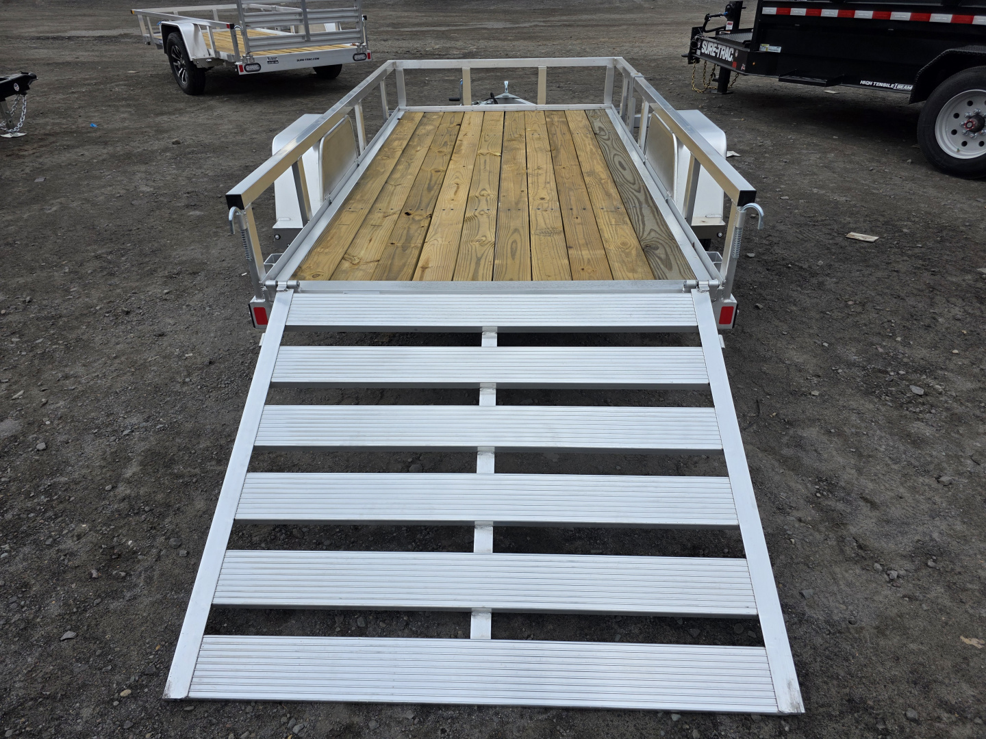 New 2026 Sure-Trac 5X10 ALUMINUM Utility Trailer