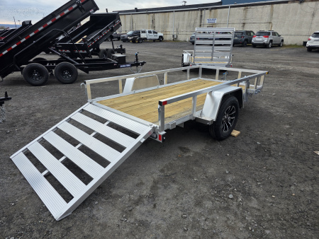New 2026 Sure-Trac 5X10 ALUMINUM Utility Trailer