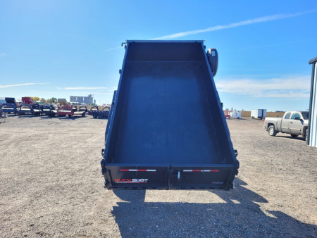 New 2026 Buckshot 83"x14' Dump Trailer W/2' Sides