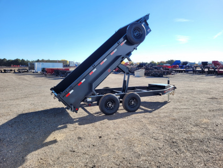 New 2026 Buckshot 83"x14' Dump Trailer W/2' Sides