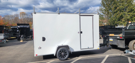 New SALE**6 x 12 Look ST DLX Cargo 3k w/ 4 Ladder Racks