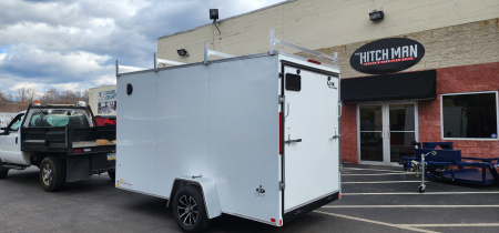 New SALE**6 x 12 Look ST DLX Cargo 3k w/ 4 Ladder Racks