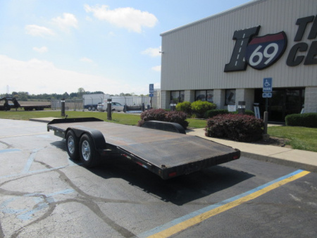 Used 2012 Sure-Trac 7x20 (16+4) ST8220CHS-B-100 Car Hauler 10K