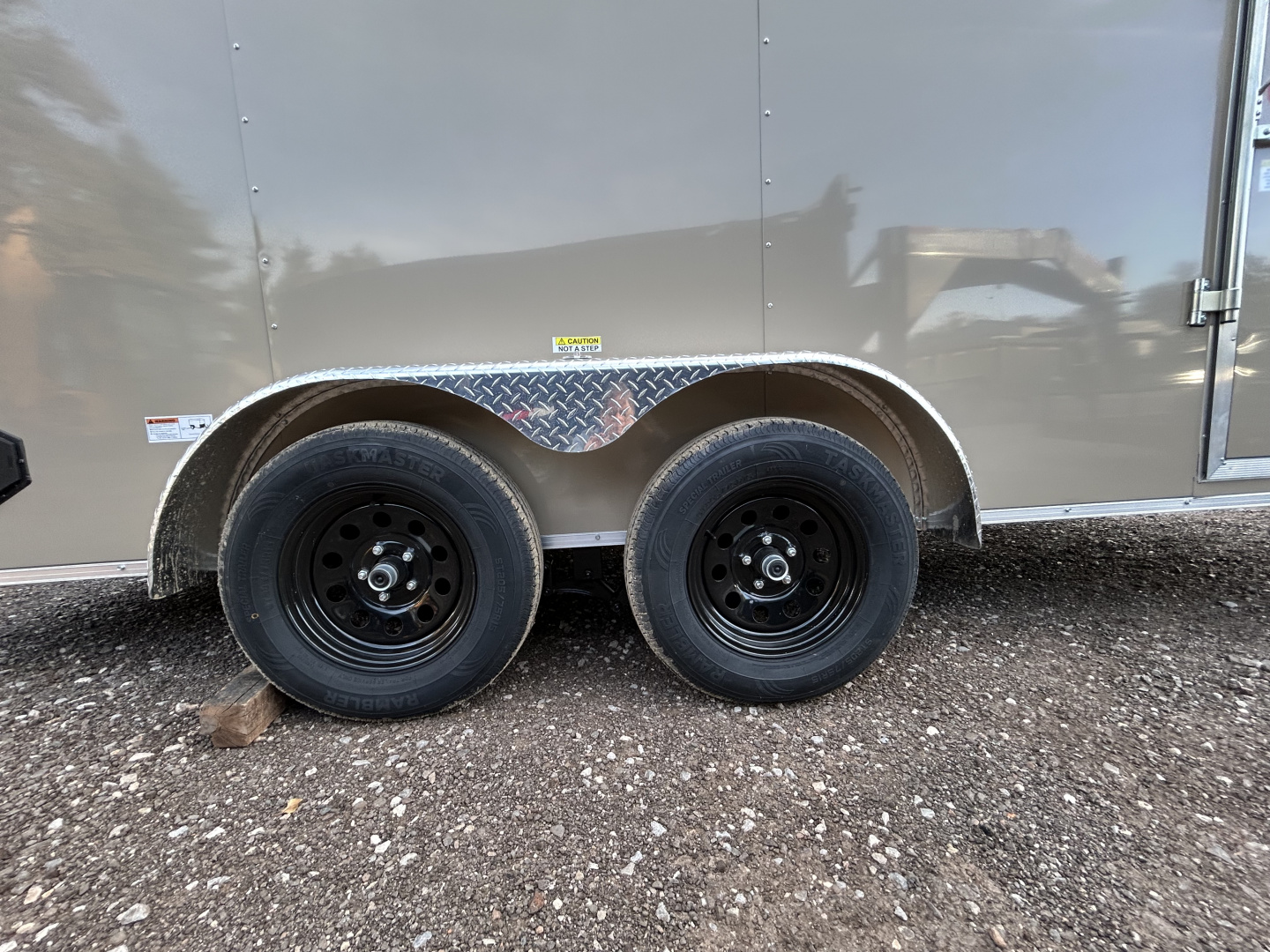 New 2026 Cynergy 2 7x16 Tandem Axles-3500lbs axles Cargo / Enclosed Trailer-Basic Package