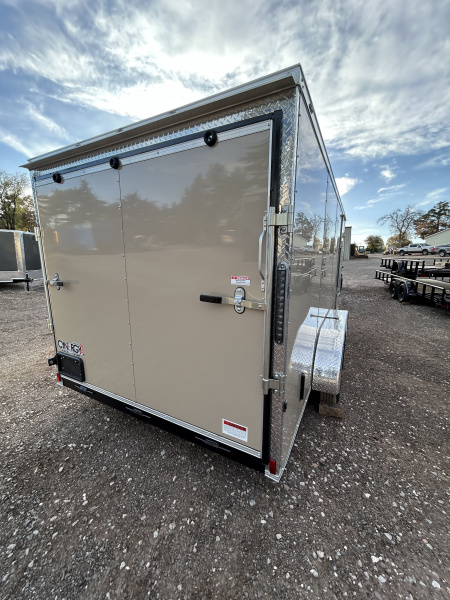 New 2026 Cynergy 2 7x16 Tandem Axles-3500lbs axles Cargo / Enclosed Trailer-Basic Package