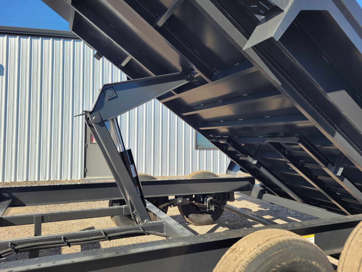 New 2026 Buckshot 83"x14' Dump Trailer W/2' Sides