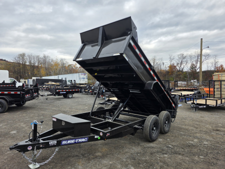 New 2026 Sure-Trac 6X12 10K - RAMPS Dump Trailer