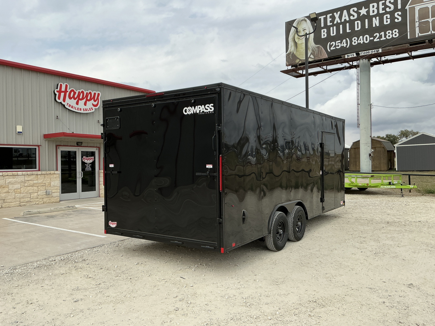 New 2026 Compass 8.5x20' Enclosed Cargo Trailer - Indigo DLX