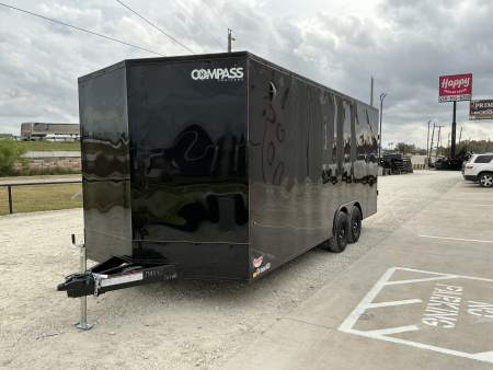 New 2026 Compass 8.5x20' Enclosed Cargo Trailer - Indigo DLX