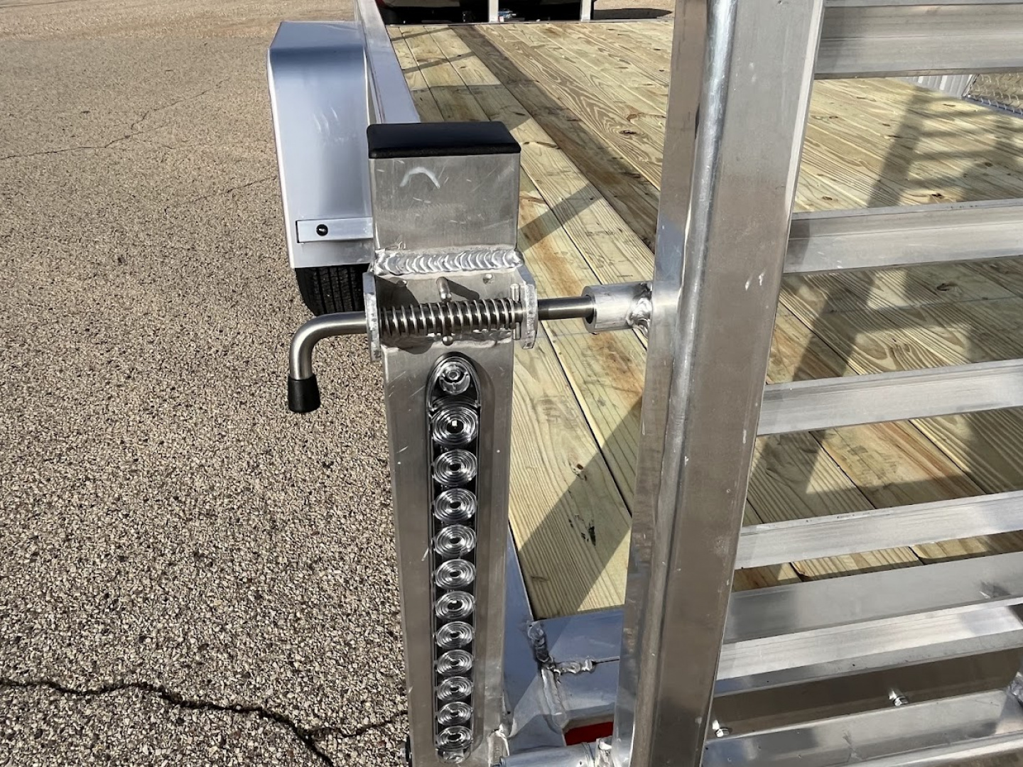 New 2026 Black Rhino *INCOMING* Aluminum 81"x168" EXS714 w/ Wood Deck Utility Trailer