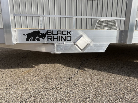 New 2026 Black Rhino *INCOMING* Aluminum 81"x168" EXS714 w/ Wood Deck Utility Trailer
