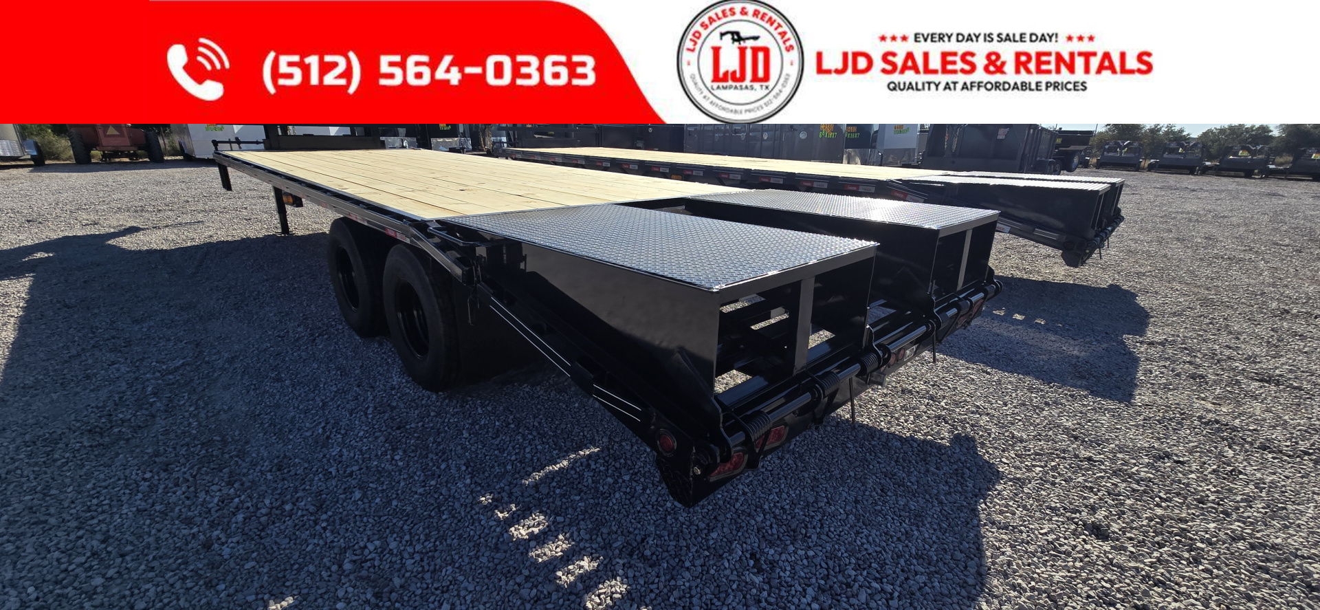 New 2026 Tiger - Gooseneck Flatbed - 102" X 25' - Equipment Trailer